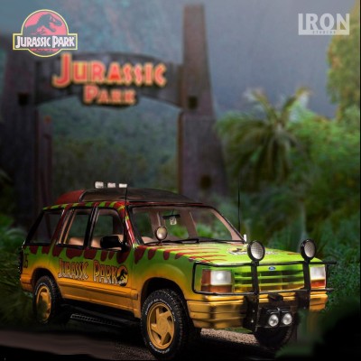 Action figure Jungle Explorer Art Scale 1/10 from Jurassic Park by iron studios